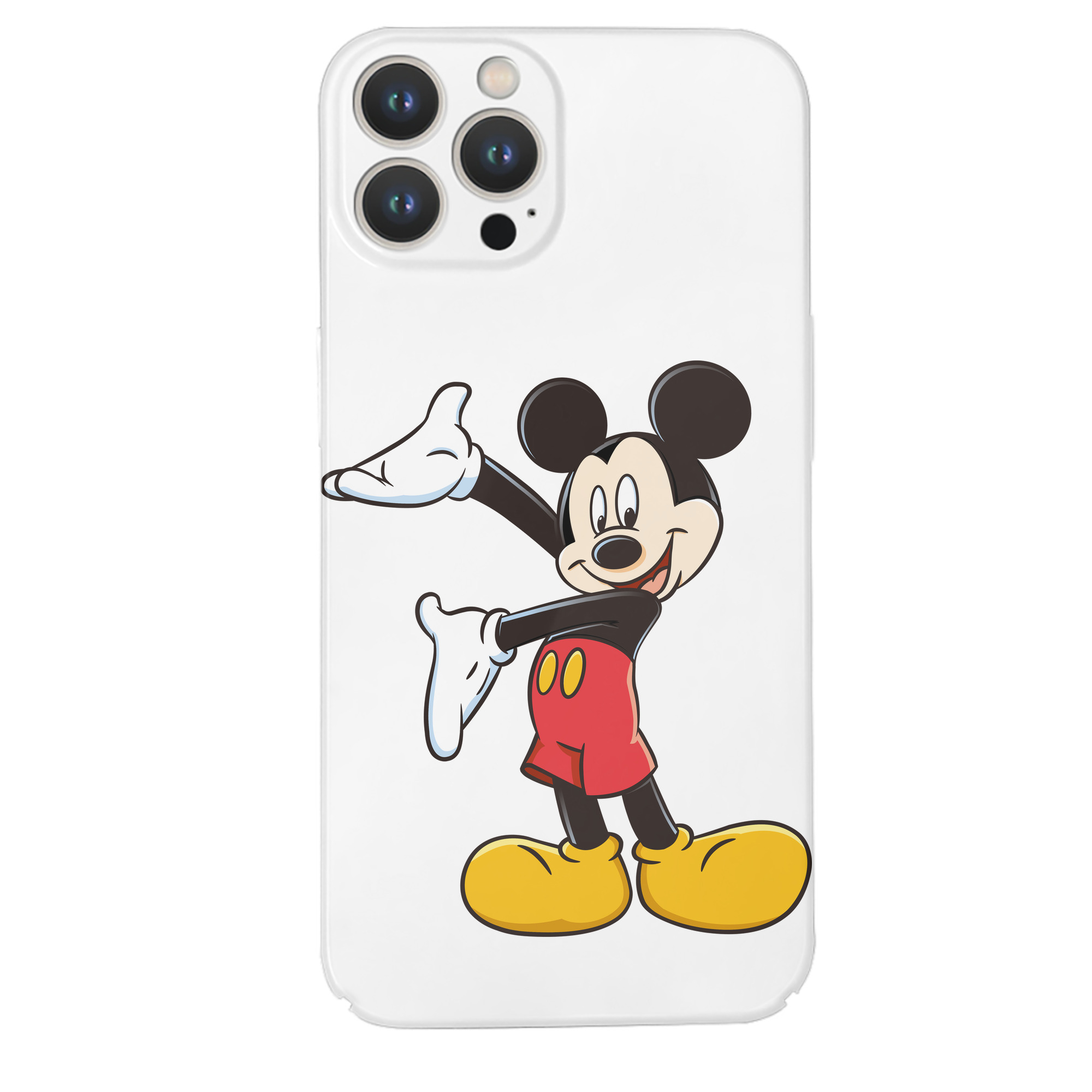 （画像用） ミッキーマウス Mickey Mouse 【iPhone 14シリーズ対応】ハードケース